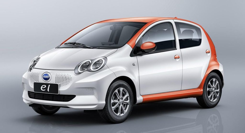 Электромобиль BYD E1